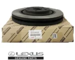 دیسک ترمز چرخ جلو لکسوس RX (Lexus RX Front Brake Disc) با طراحی پیشرفته و کیفیت عالی، جنیون پارتس اصل برای بهبود عملکرد سیستم ترمز خودرو.